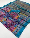 Pure Ajrakh 063 By Rajtex Modal Satin Ajrakh Print Saree
